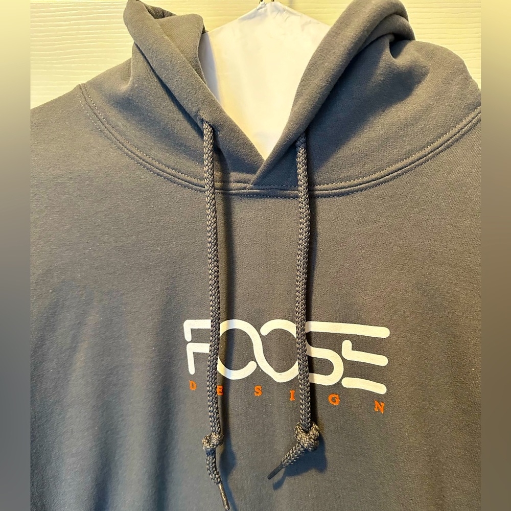 Original FOOSE DESIGN Charcoal Hoodie XXL - Picture 4 of 10